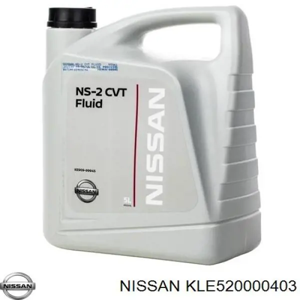  Масло трансмиссионное Nissan CVT NS-2 4 л (KLE520000403)