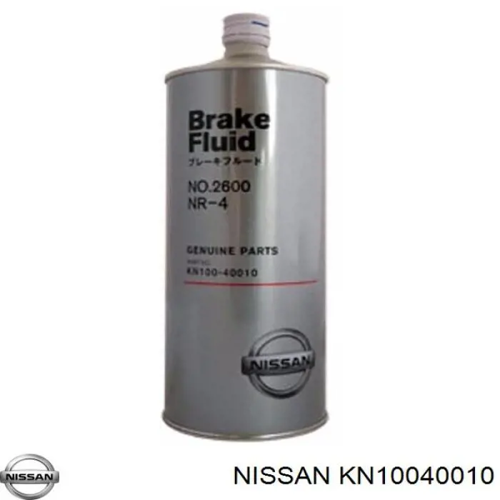 Жидкость тормозная Nissan Brake Fluid 2600 DOT 4 1 л (KN10040010)