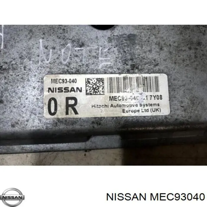 Купить MEC93040 Nissan/Infiniti 