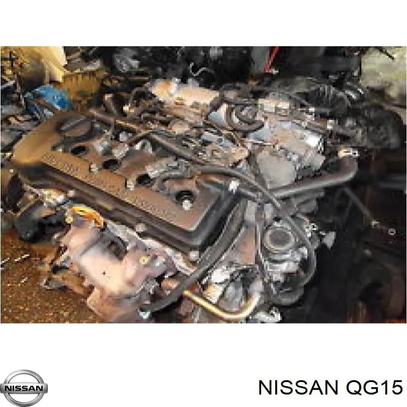 QG15 Nissan двигатель в сборе
