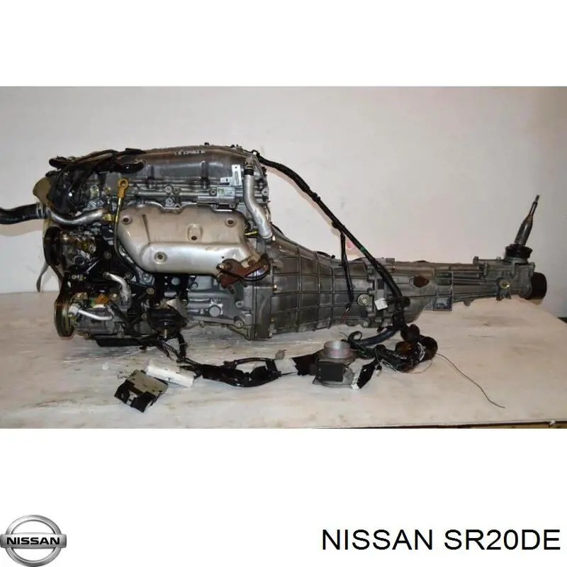 SR20DE Nissan motor montado