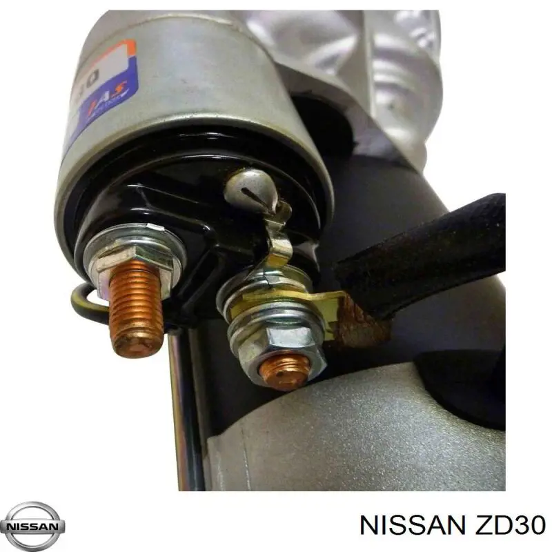 ZD30 Nissan motor montado