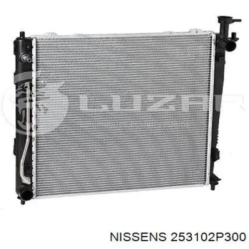 253102P300 Nissens радиатор