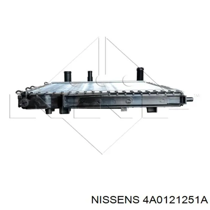 Радиатор 4A0121251A Nissens