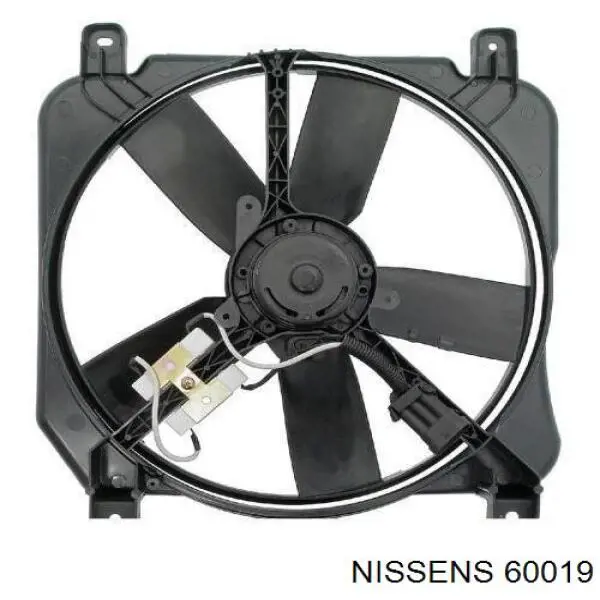 60019 Nissens радиатор