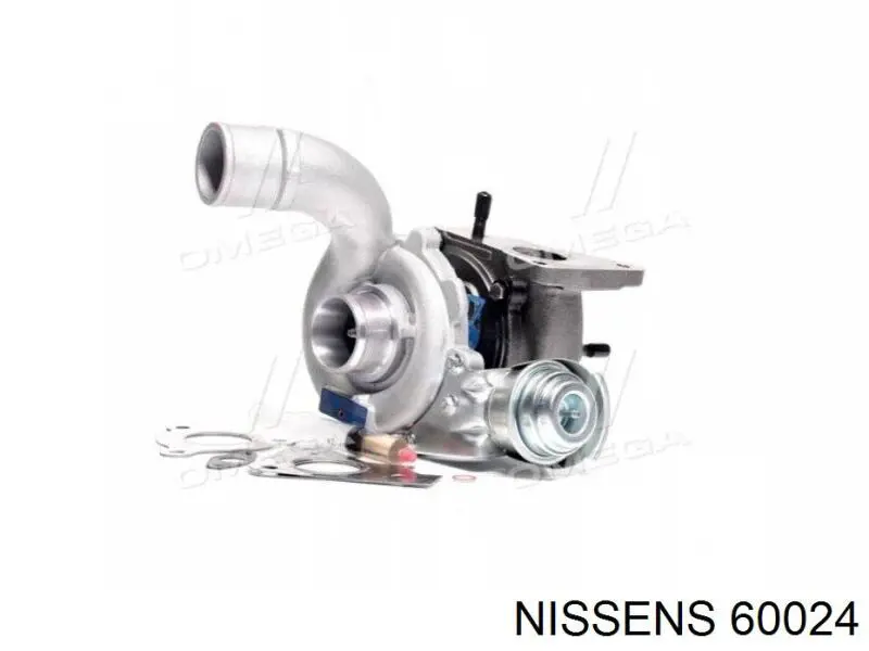 Radiador refrigeración del motor 60024 Nissens