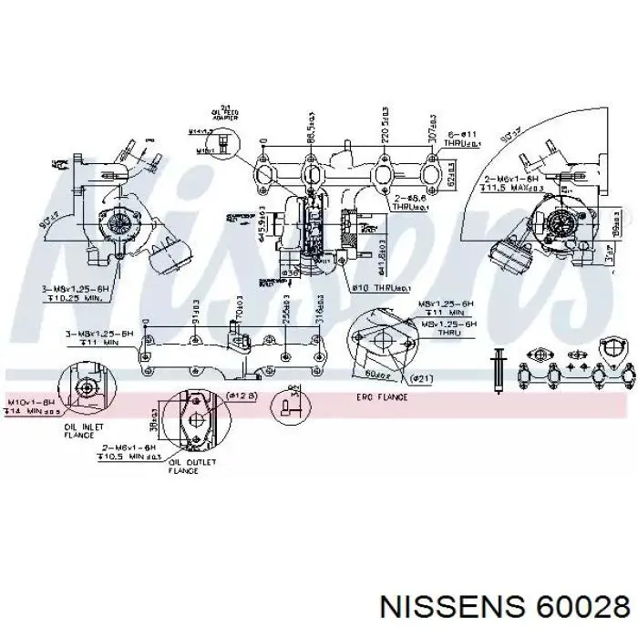 Радиатор 60028 Nissens