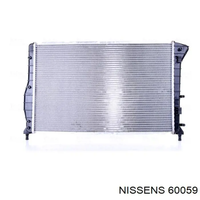 Radiador refrigeración del motor 60059 Nissens