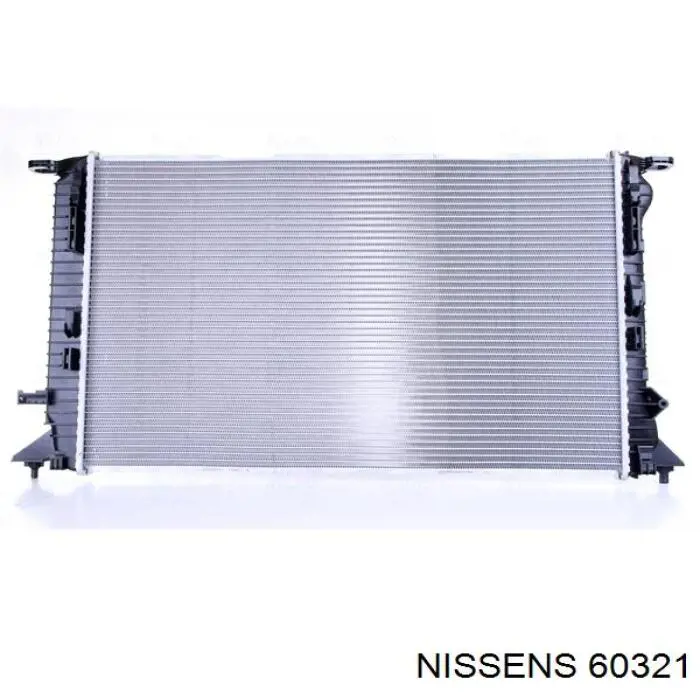 Radiador refrigeración del motor 60321 Nissens