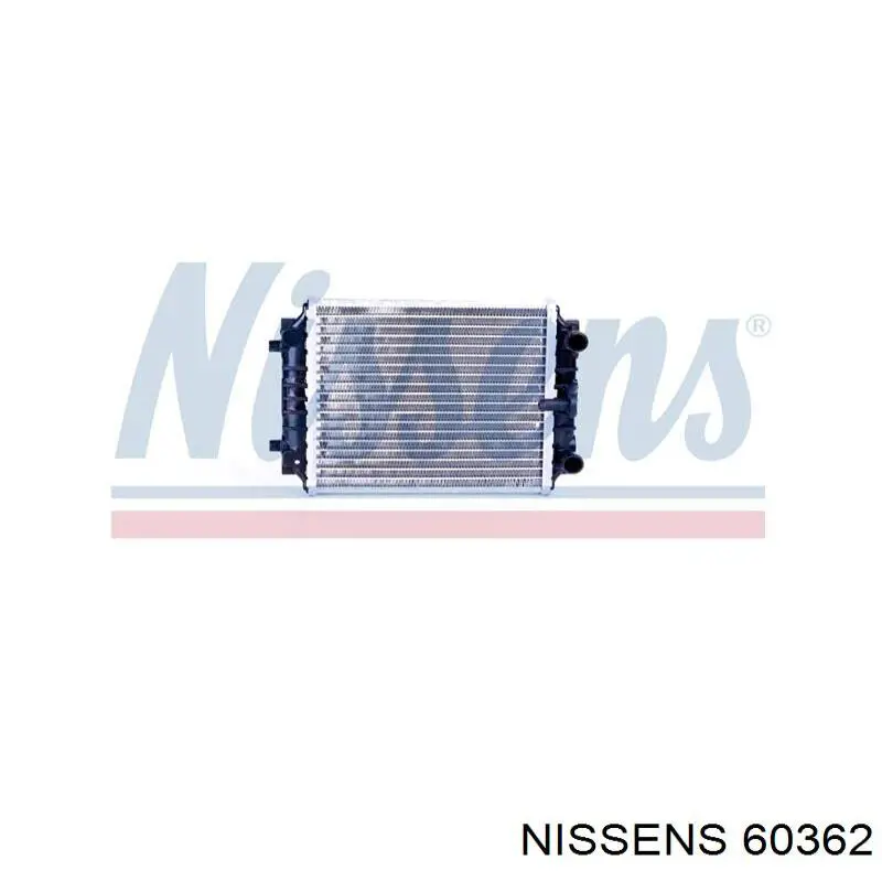 Enfriador de motor derecho 60362 Nissens