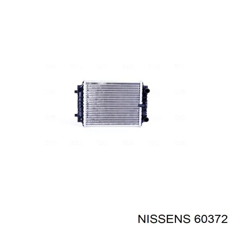 Радиатор охлаждения двигателя дополнительный Nissens 60372 цена, от 153.64 USD