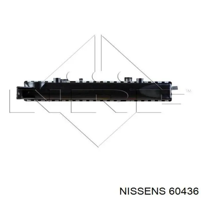 Радиатор охлаждения двигателя Nissens 60436 цена, от 41.51 USD