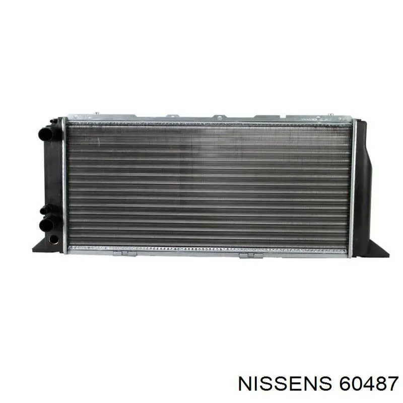 Radiador refrigeración del motor 60487 Nissens
