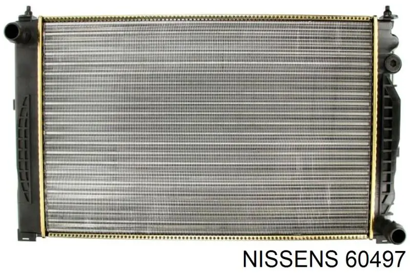 Radiador refrigeración del motor 60497 Nissens