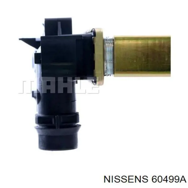 Радиатор охлаждения двигателя Nissens 60499A цена, от 66.38 USD
