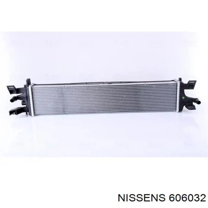 606032 Nissens radiador de intercooler