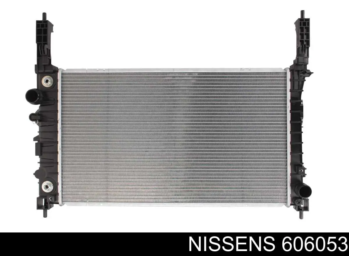 606053 Nissens radiador de esfriamento de motor
