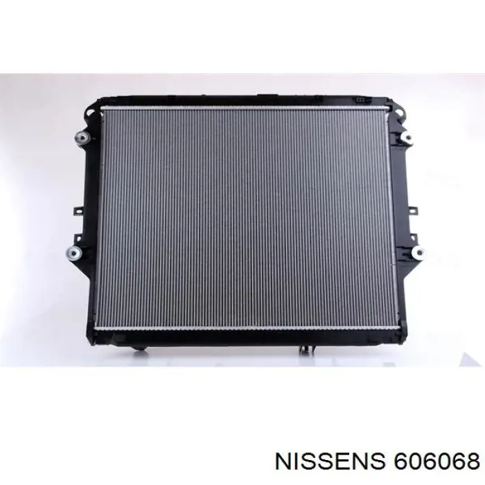 Radiador refrigeración del motor 606068 Nissens