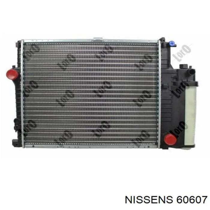 Радиатор охлаждения двигателя Nissens 60607 цена, от 110.30 USD