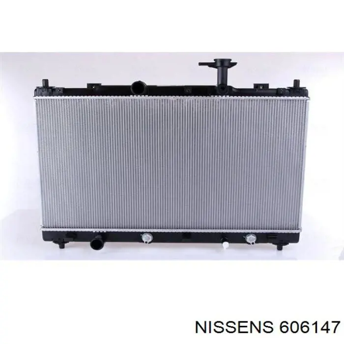 Radiador refrigeración del motor 606147 Nissens