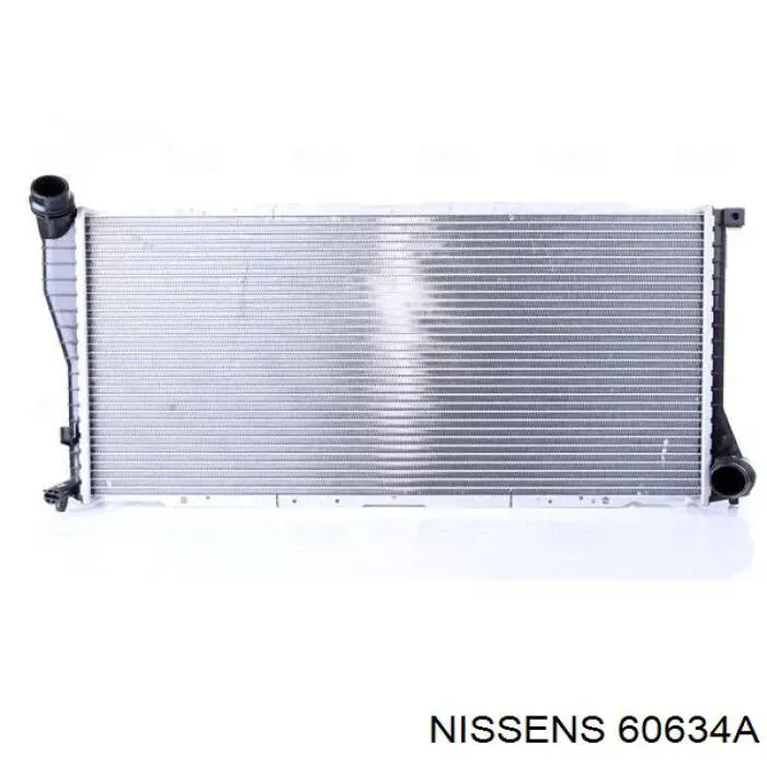 Radiador refrigeración del motor 60634A Nissens