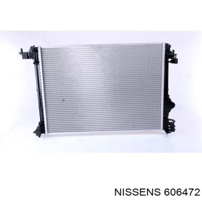 Radiador refrigeración del motor 606472 Nissens