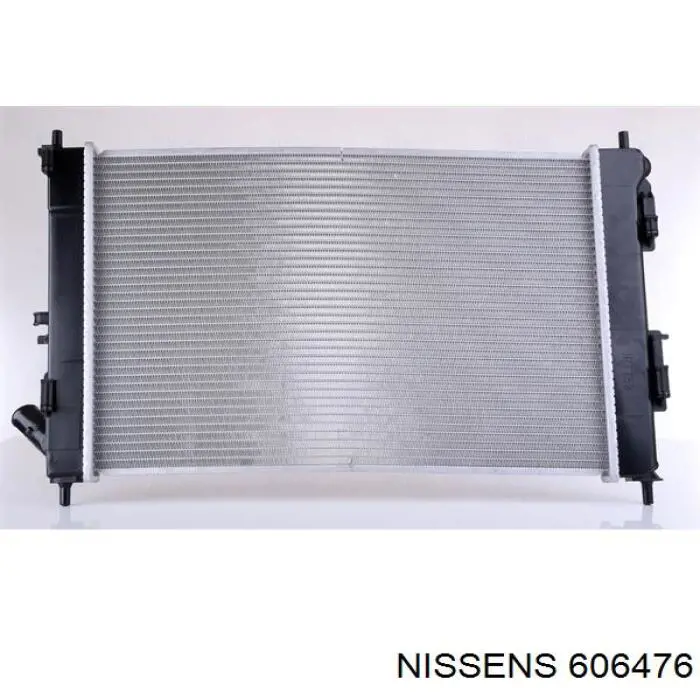 Radiador refrigeración del motor 606476 Nissens