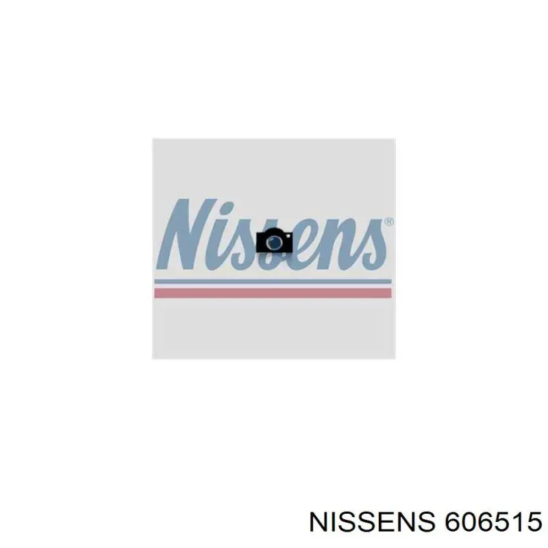 Radiador refrigeración del motor 606515 Nissens