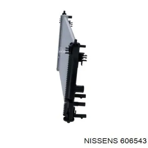 606543 Nissens radiador de esfriamento de motor