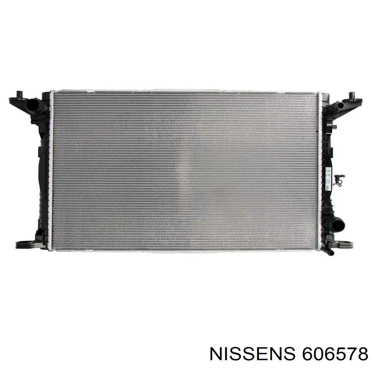 Radiador refrigeración del motor 606578 Nissens