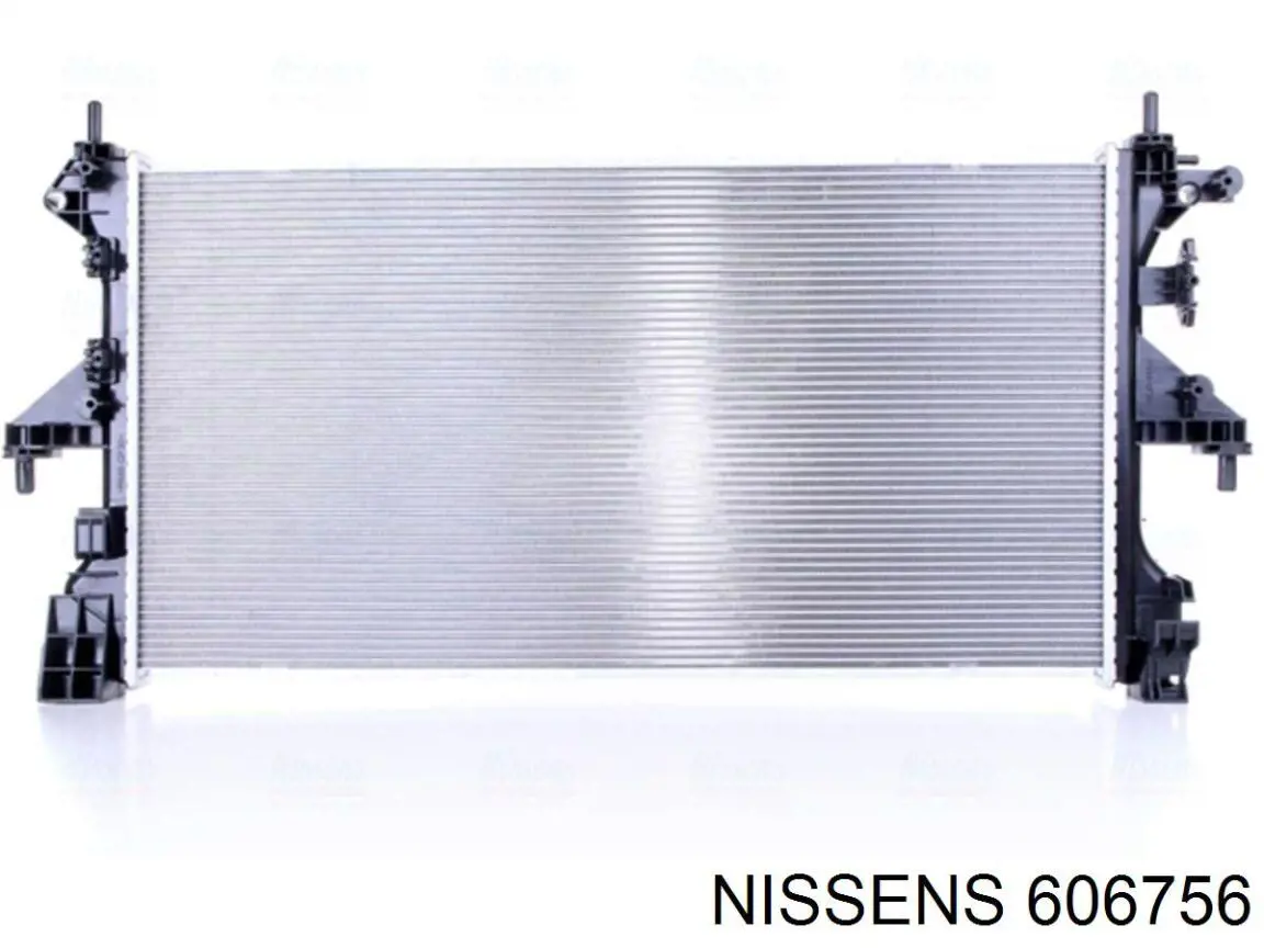 606756 Nissens радиатор