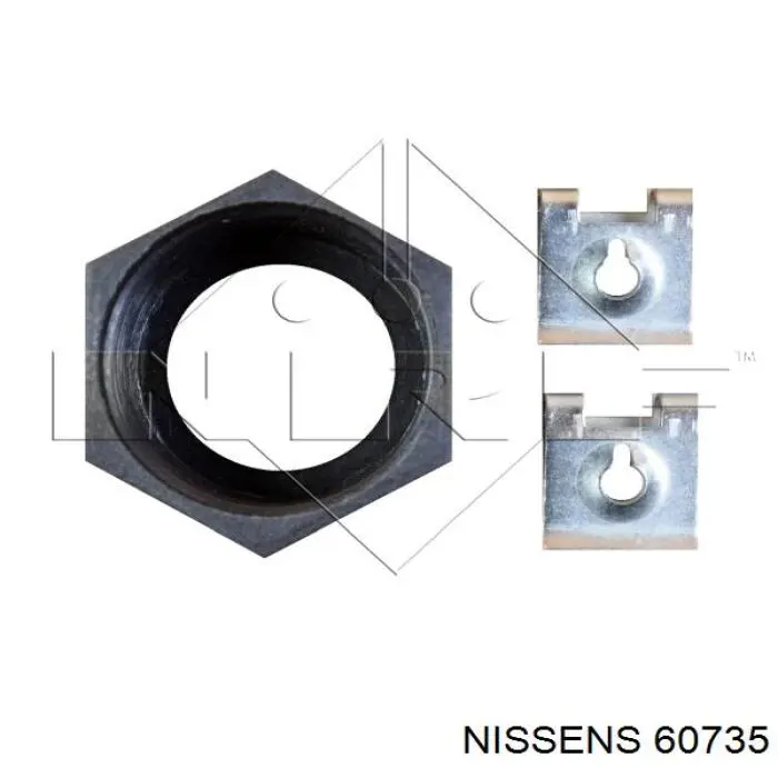 Радиатор 60735 Nissens
