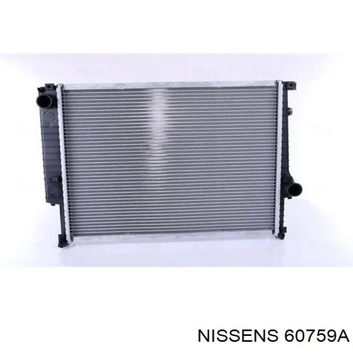 Radiador refrigeración del motor 60759A Nissens