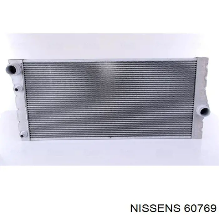 Radiador refrigeración del motor 60769 Nissens