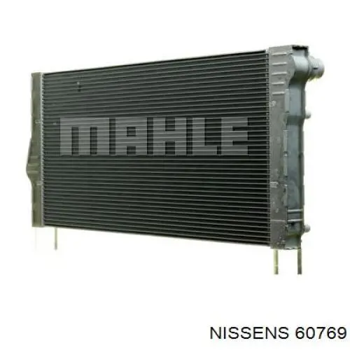 Радиатор охлаждения двигателя Nissens 60769 цена, от 252.06 USD