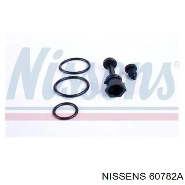 Радиатор охлаждения двигателя Nissens 60782A цена, от 100.08 USD