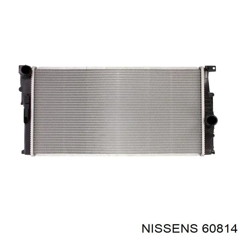 Radiador refrigeración del motor 60814 Nissens