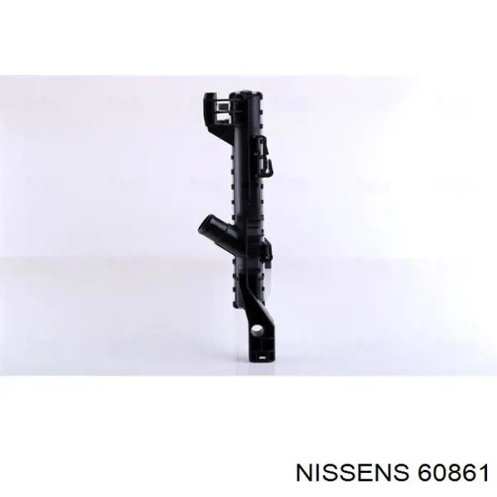 Radiador refrigeración del motor 60861 Nissens