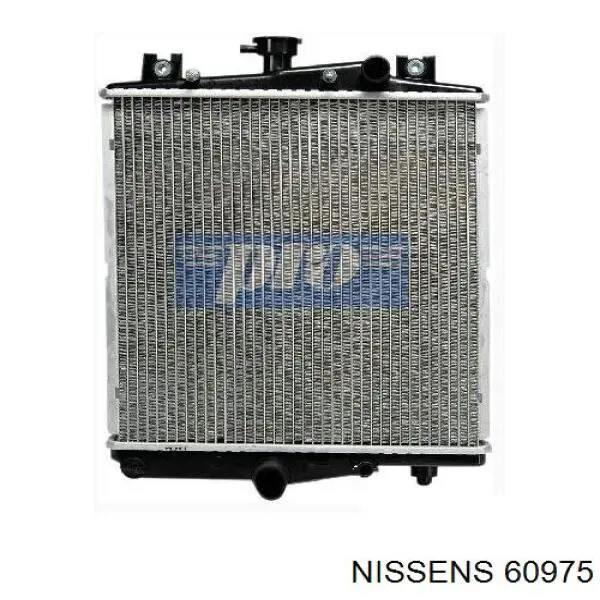 Radiador refrigeración del motor 60975 Nissens