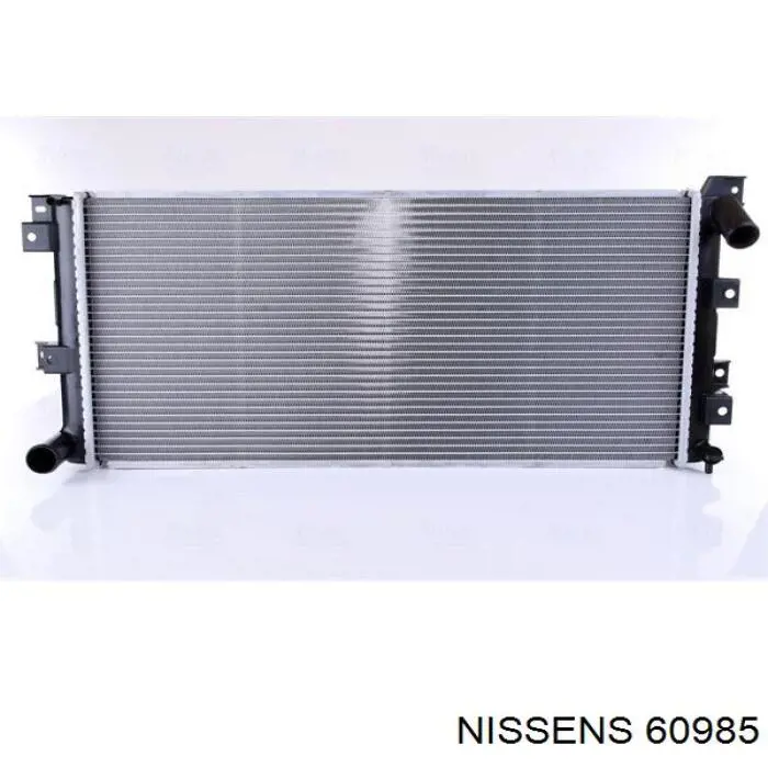 Radiador refrigeración del motor 60985 Nissens