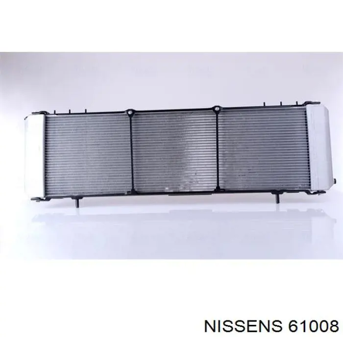 Radiador refrigeración del motor 61008 Nissens
