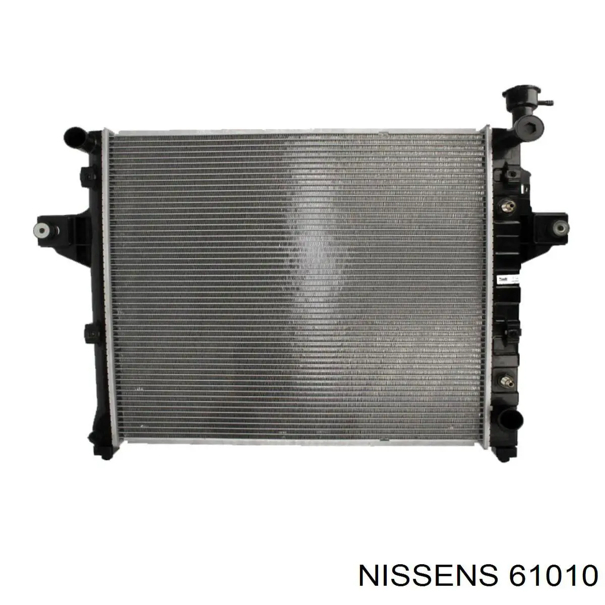 Radiador refrigeración del motor 61010 Nissens