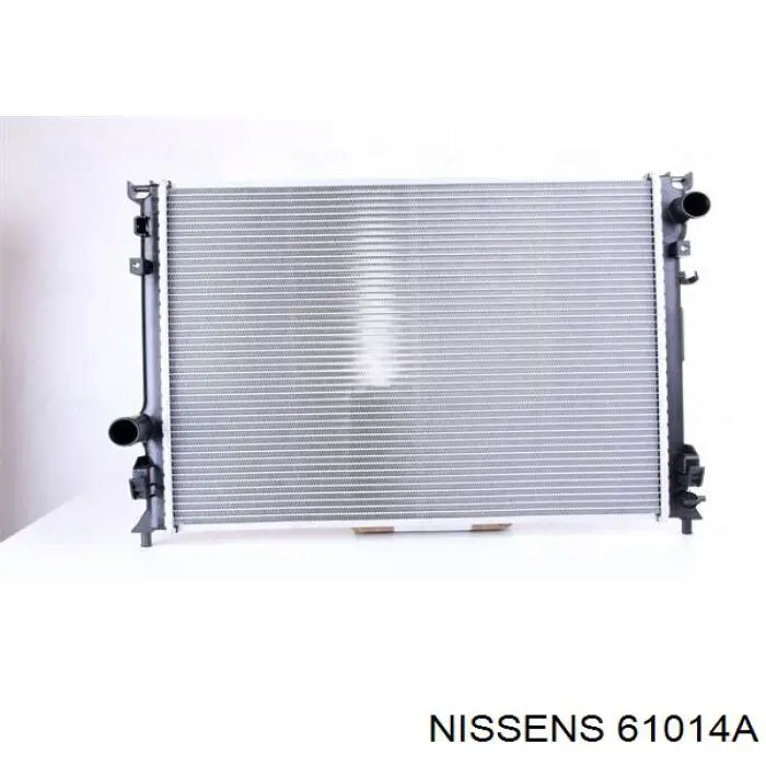 Radiador refrigeración del motor 61014A Nissens