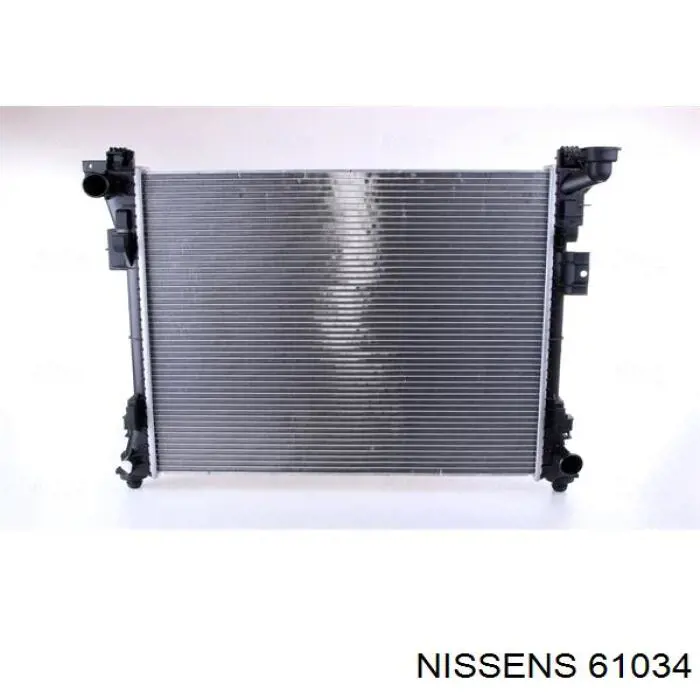 Radiador refrigeración del motor 61034 Nissens