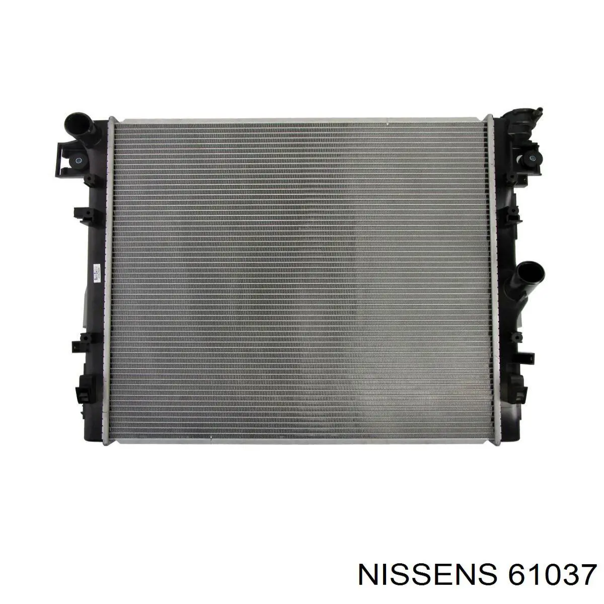 Radiador refrigeración del motor 61037 Nissens