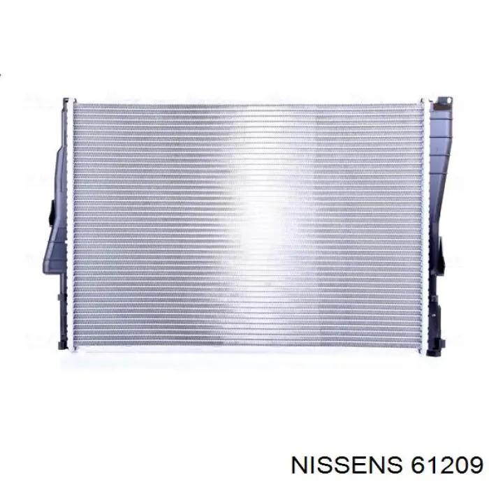Radiador, refrigeración del motor adicional 61209 Nissens