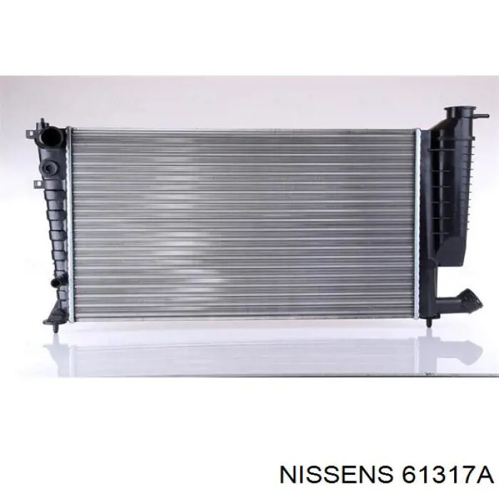 Radiador refrigeración del motor 61317A Nissens