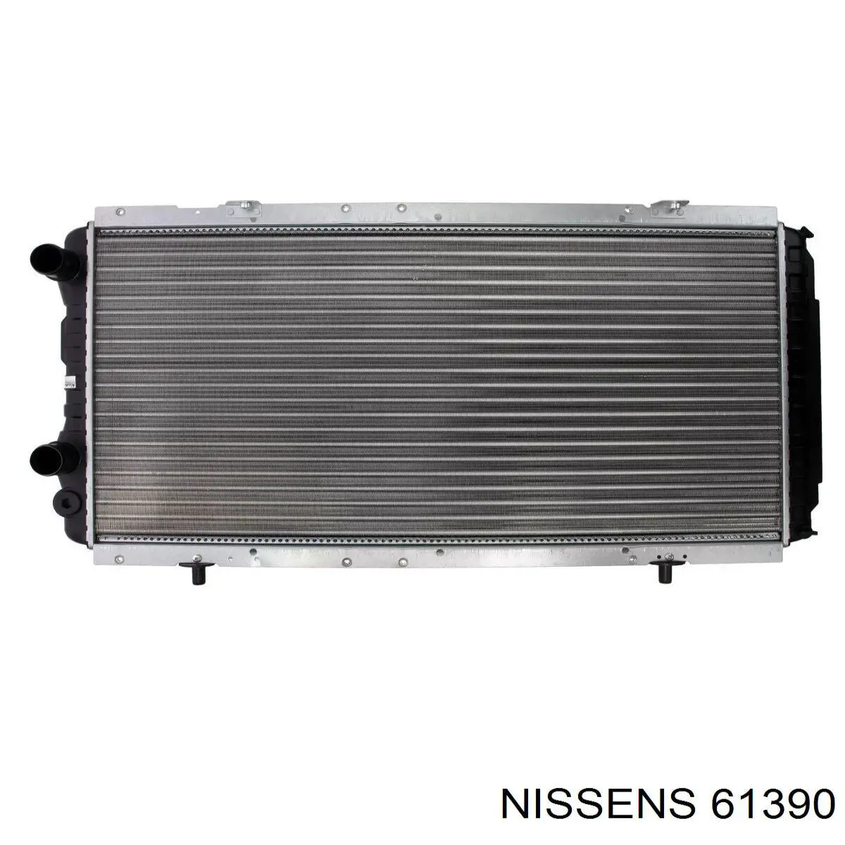 Радіатор охолодження двигуна 61390 Nissens