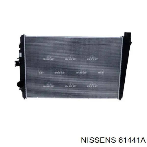 Radiador refrigeración del motor 61441A Nissens