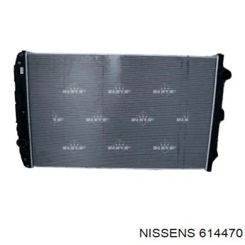 Radiador refrigeración del motor 614470 Nissens